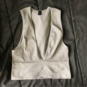 Urban Outfitters Out From Under Hailey Seamless Plunge Bra top
